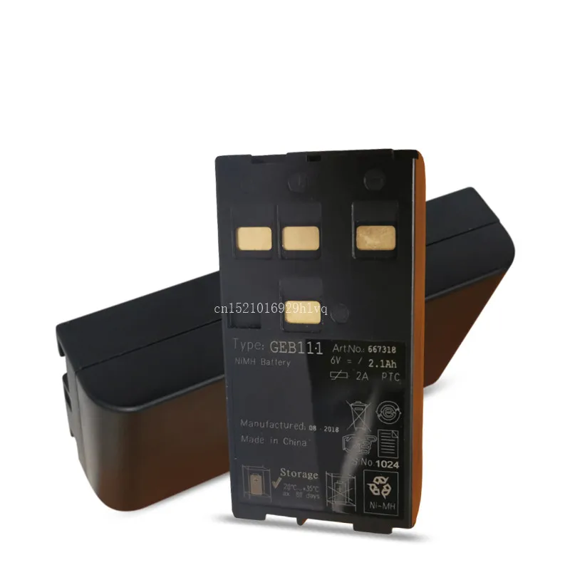 1 шт. высокое качество новый GEB111 батарея измерительный инструмент NiMH 6V 2.1Ah для TPS TC