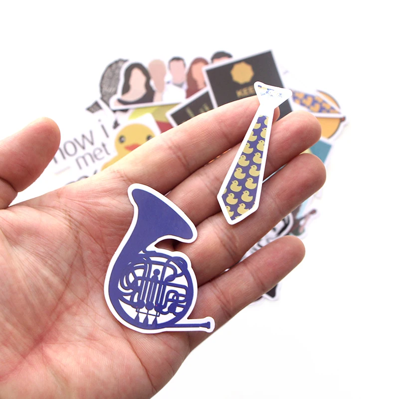 CA37 20 шт./компл. о том как я встретил вашу маму смешанные наклейки для ноутбука