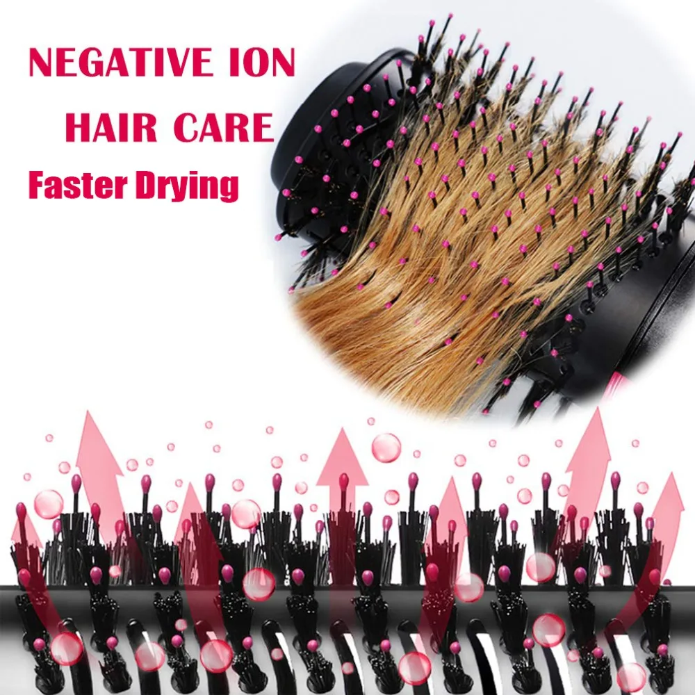 Профессиональный электрический фен многофункциональная щетка для горячего