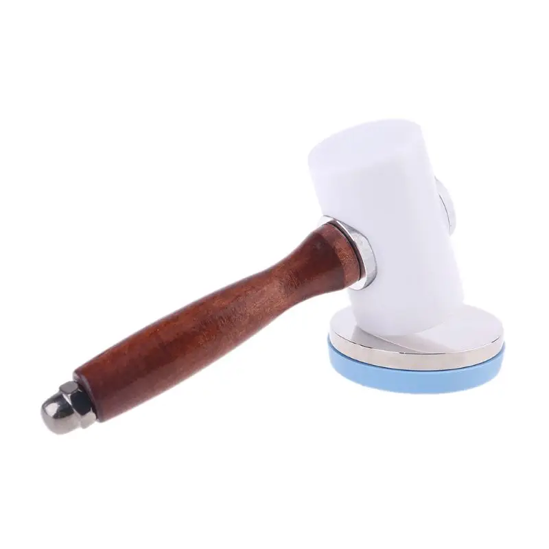 Т-образный молоток для резьбы по коже деревянная ручка нейлоновый перфоратор