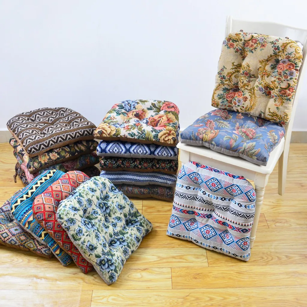 Горячие Продажа 45x45cm Хлопок Смешать Cushions Столовая Сад Дом Кухня Офисное кресло