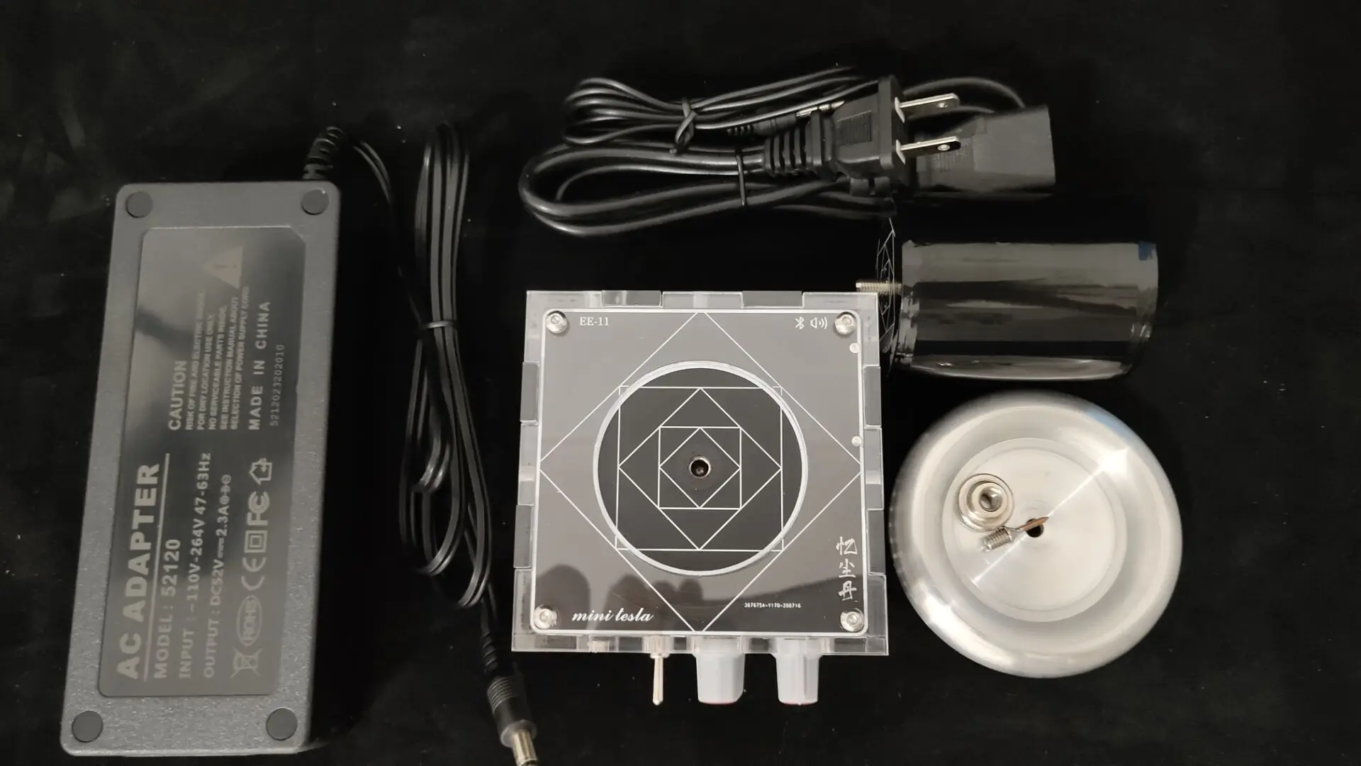 Tesla Coil искусственно инициированный светильник ning беспроводной на