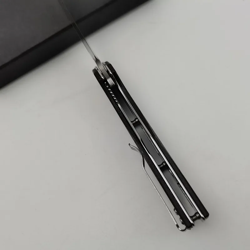 Складной нож KESIWO GT955 карманный тактический клинок из льняного волокна с лезвием D2