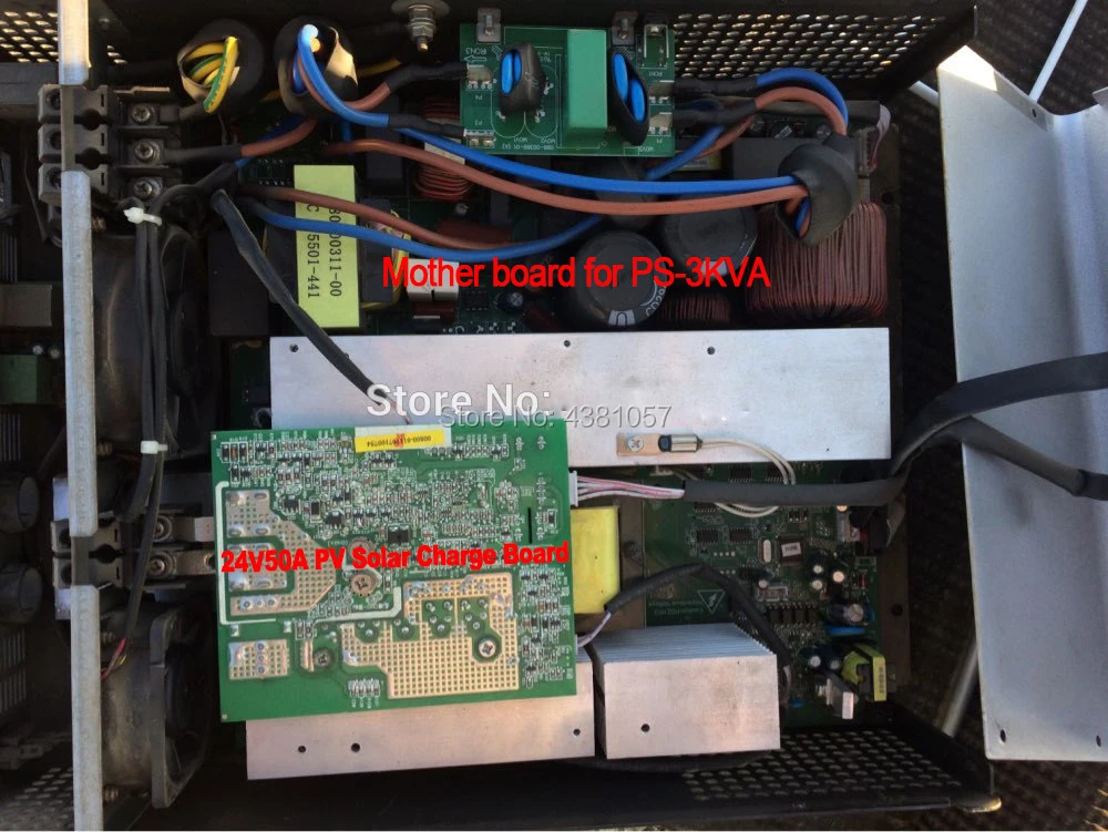 Новая материнская плата 3 кВА/плата питания или солнечная PV 24 в 50 А для модели PS 3KVA