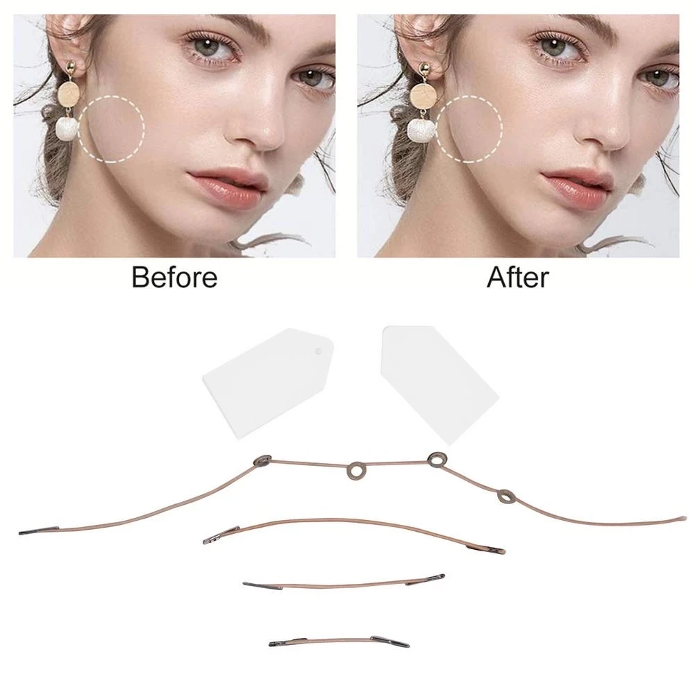 

16/40 Pcs Set Neck Woman Thin Face Stickers Invisible V-Shape Skin Sagging SkinFace Lift Up Fast Chin Adhesive Tape