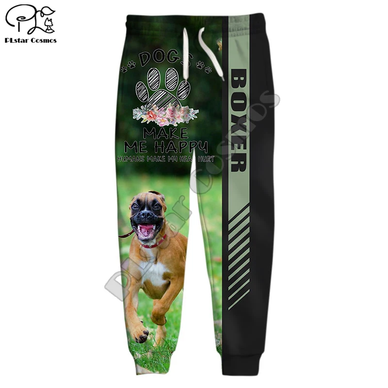 

PLstar Cosmos Animal Pitbull Dog Kawaii Cute Funny Men/Women Streetwear 3DPrint Harajuku Casual Jogger Autumn Trousers pants B-3