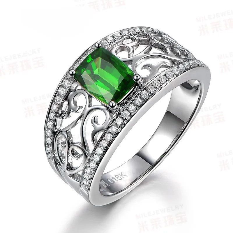 New Silver Ring Classic Simple Beautiful Temperament Girl Inlaid Zircon Hand Jewelry Gift | Украшения и аксессуары