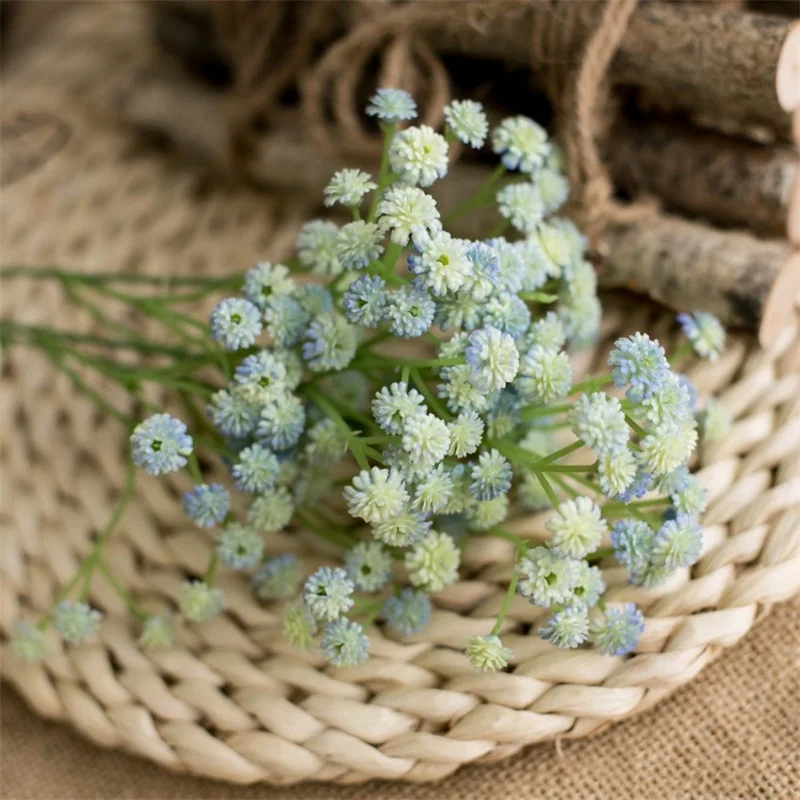 Искусственные цветы из ПУ кожи 135 головок/партия букет для дома свадебное