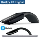 Bluetooth беспроводная дуговая сенсорная мышь 1200DPI оптическая Складная Мышь для тонкого ноутбука ультратонкая компьютерная мышь для Microsoft PC