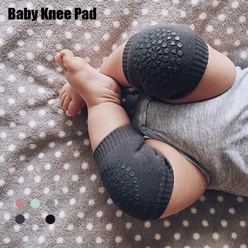 

1Pair Baby Knee Pad Soft Silicone Safety Crawling Elbow Cushion For Toddler Kids Breathable Leg Warmers Kneecap Protection