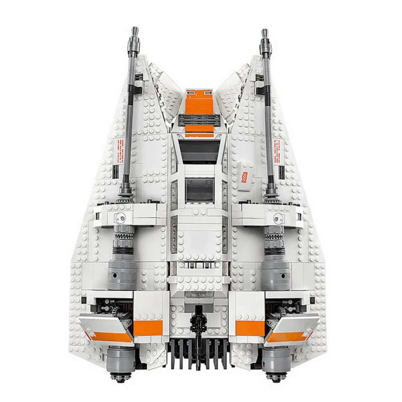 Bloques de construcci&oacute;n UCS para ni&ntilde;os, para armar SnowSpeeder juguete de ladrillos, serie UCS, ideal para regalo de cumplea&ntilde;os, sin caja, c&oacute;digo 1703, Compatible con 75144-1