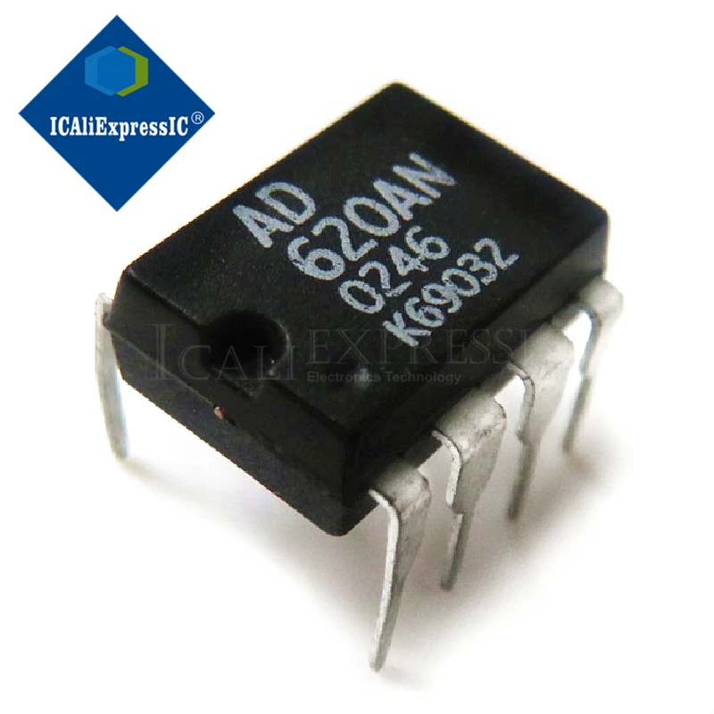 

5 шт. AD620ANZ DIP-8 DIP Рабочий Усилитель AD620AN DIP AD620A AD620 в наличии