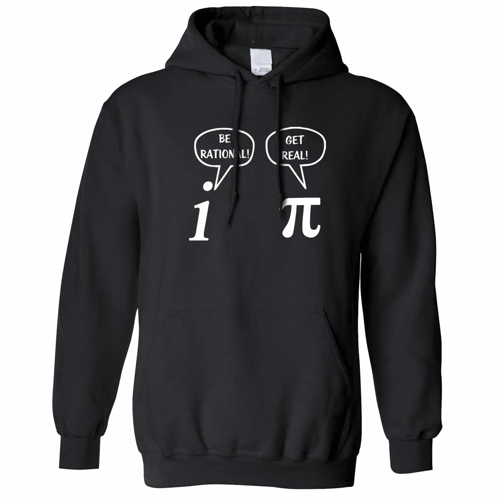 

Необычная математическая Толстовка будьте рациональными! Получите реальный! Шуточный слоган