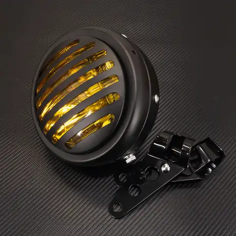 Головной фонарь для мотоцикла, 35 Вт, галогенный мото фонарь 5,75 дюйма для Honda CG125 GN125 Cafe Racer Chopper Bobber Sportster, передняя фара