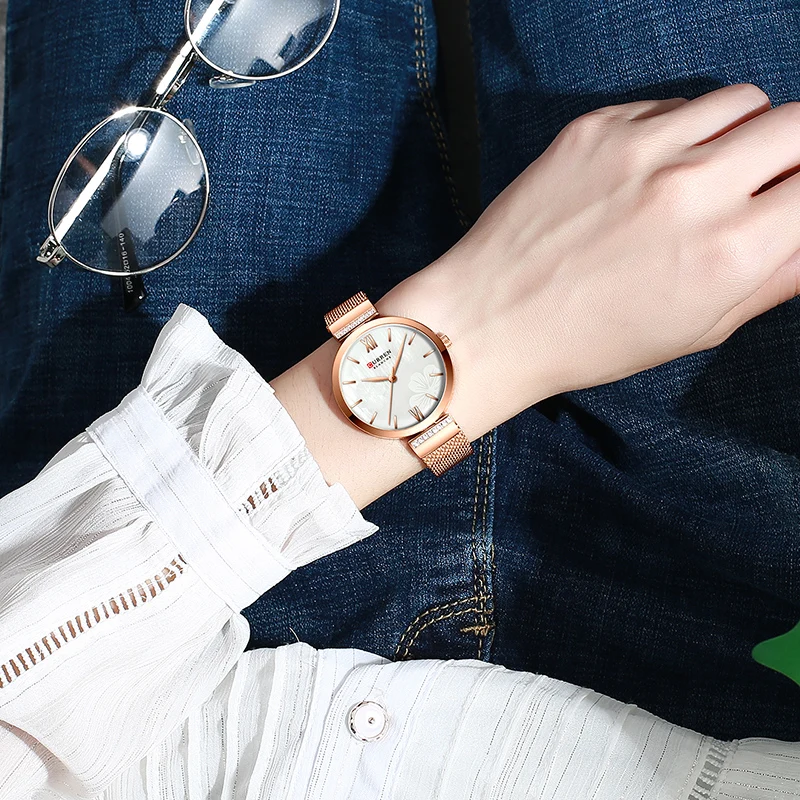 Женские наручные часы с браслетом из нержавеющей стали | Наручные