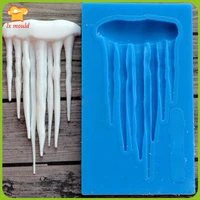 lxyy ice icicle bounded by a winter theme christmas cake decoration molds edge