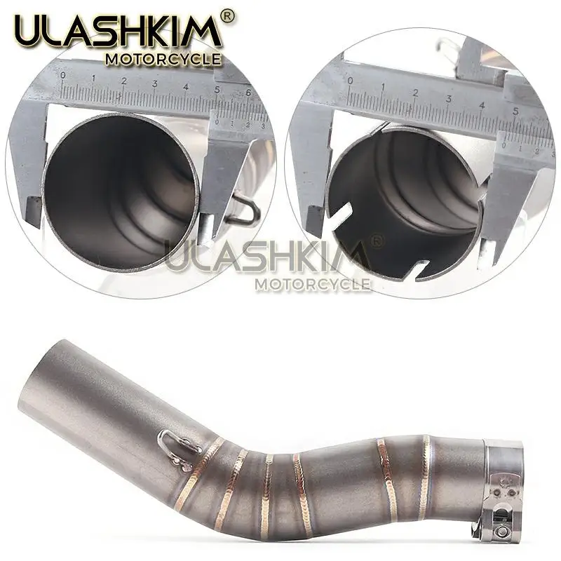 

Motorcycle Exhaust For suzuki GSXR1000 GSX R1000 GSXR 1000 600 750 R600 R750 K5 K6 K7 K8 K9 K10 Modified Middle Link Pipe