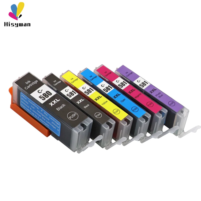 

PGI580 CLI581 Ink cartridge For Canon PGI 580 PIXMA TR7550 TR8550 TS6150 TS6151 TS8150 TS8151 TS8152 TS9150 TS9155 PGI-580