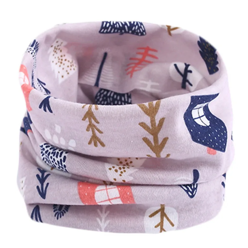 Новый весенне-осенний детский хлопковый Шарф шарф Зимний для мальчиков и девочек