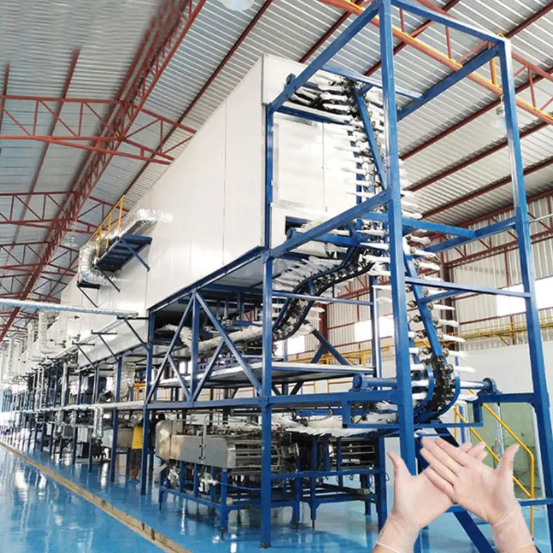

Fully Automatic Disposable Plastic Hand Gloves Making Machine Multipurpose Healthy Pvc Gloves Making Line Machine