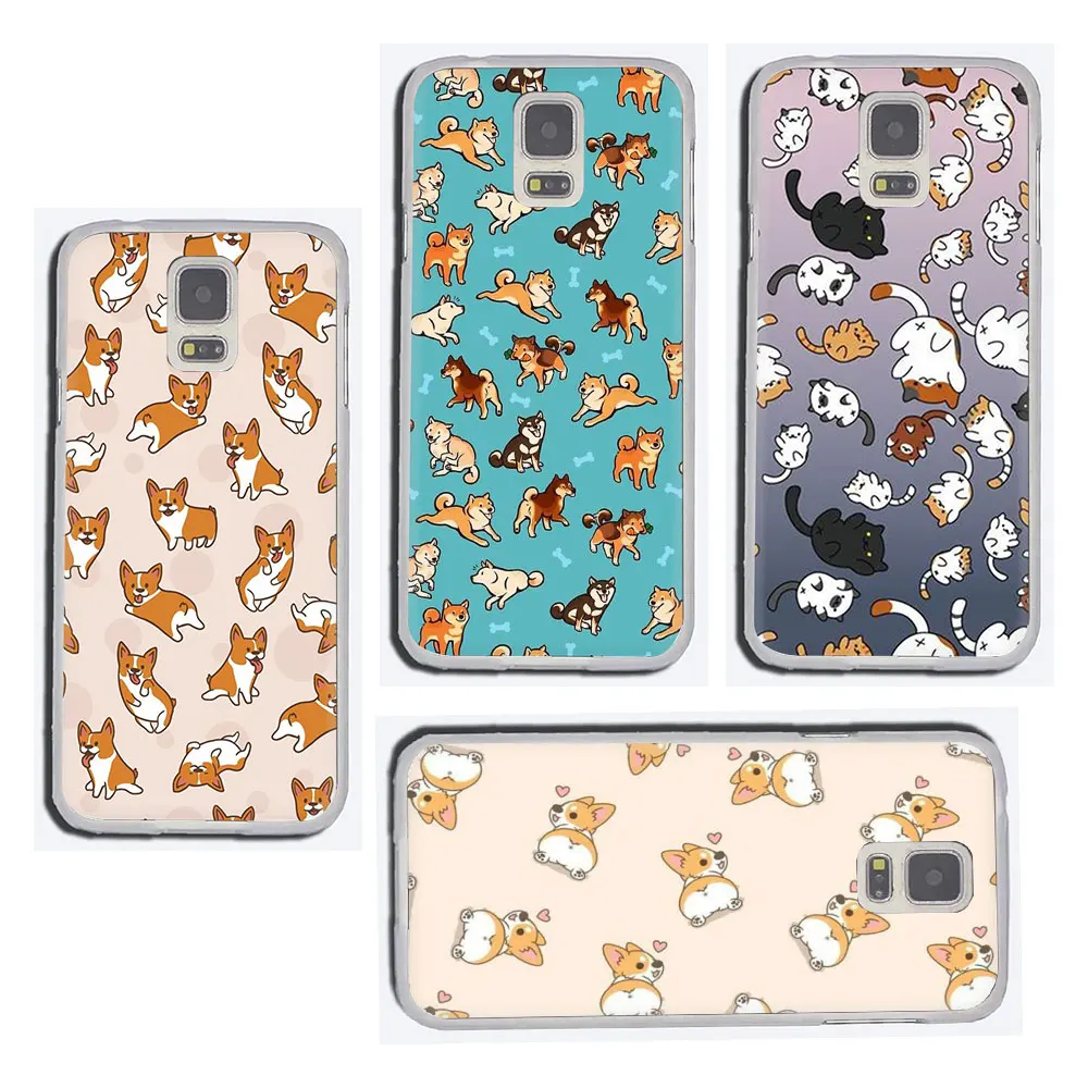 Милый чехол для телефона shaba Inu Kawaii Dog Samsung Galaxy S6 7 Edge S8 9 Plus S10 E Note8 M10 20 30 | Мобильные