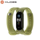 Браслет для Mi Band 5, 4, 3, браслет для Xiaomi Opaska My Band 5, силиконовый ремешок для Xiaomi Miband 4, ремешок для Xiaomi Mi Band 3
