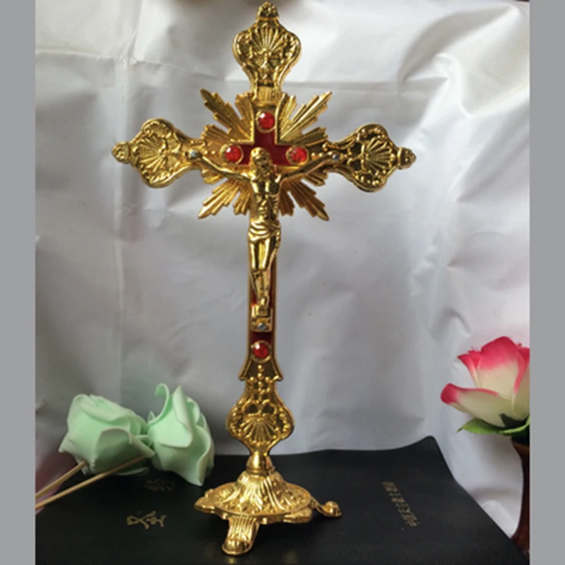 1 шт. Европейский Стиль Бутик ремесло украшения бронзовые вертикальные барокко