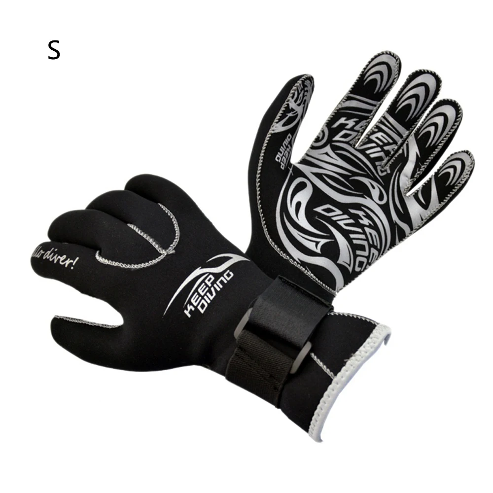 

1 Pair Diving Gloves 0.3cm Neoprene Scuba Dive Gloves Anti Scratch Keep Warm Diving Gloves for Snorkeling Scuba Diving