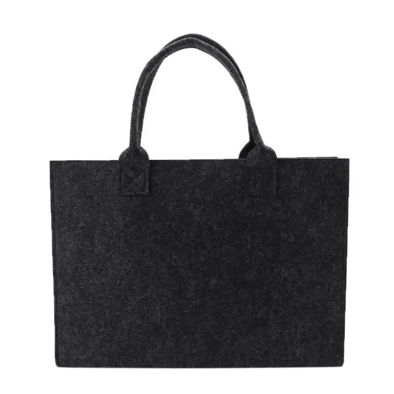 

2021 New Portable Felt Fashion Handbag Purse Handbag Large Capacity Organizer Shoulder Bag