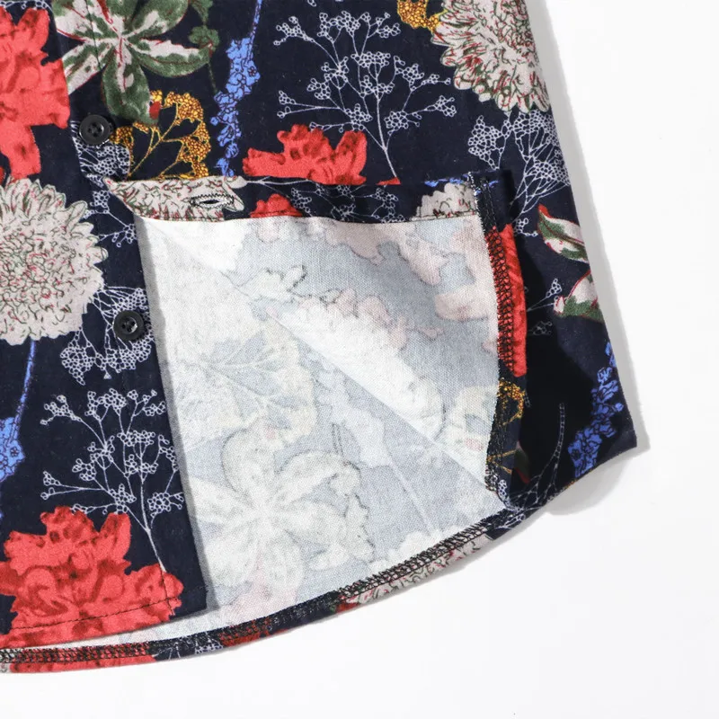 Детские рубашки на весну и осень с цветочным принтом хлопковые начесом длинным