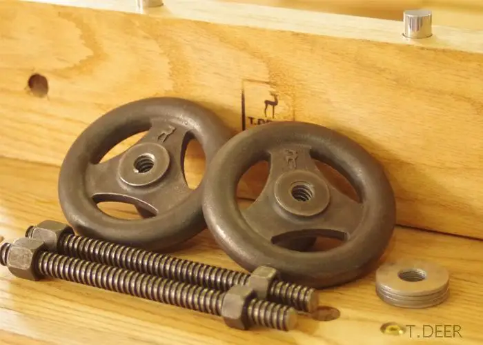 Новинка 1 пара носки 5 &quotлитой железный маховик для Moxon клещи T. Олень WB HDW DIY