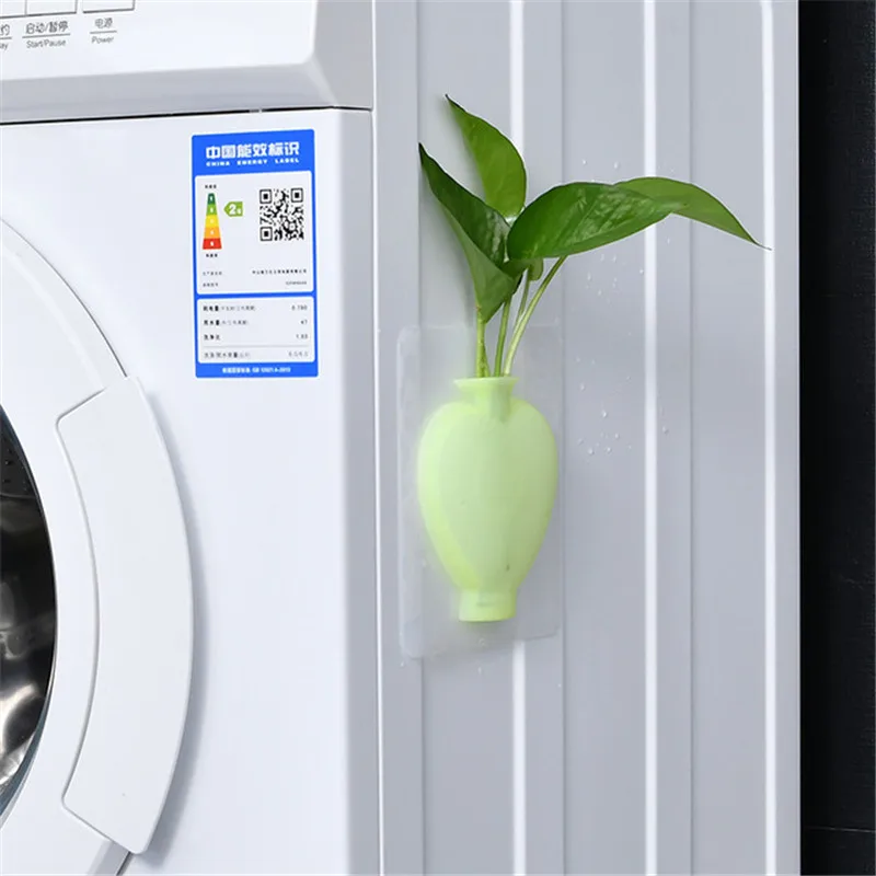 Креативные настенные Висячие наклейки для вазы холодильника из искусственного