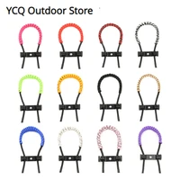 1pcs archery bow compound bow 10 colour adjustable braided parachute cord bow wrist sling bow sling strap