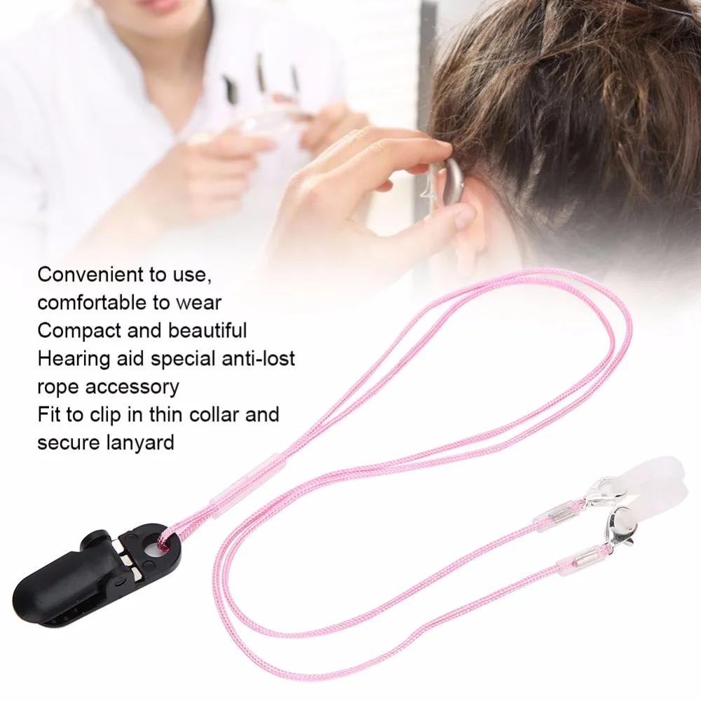 

Plastic Practical Hearing Aid Anti-Lost Rope Sound Amplifier Ear Aids Children Colourful Hangin Ear Aids Accessory Aid Protector