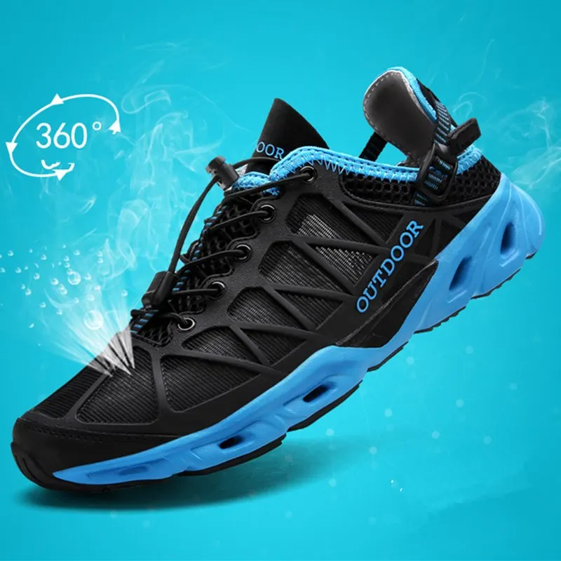 Уличные кроссовки дышащая походная обувь для мужчин и женщин Мужская