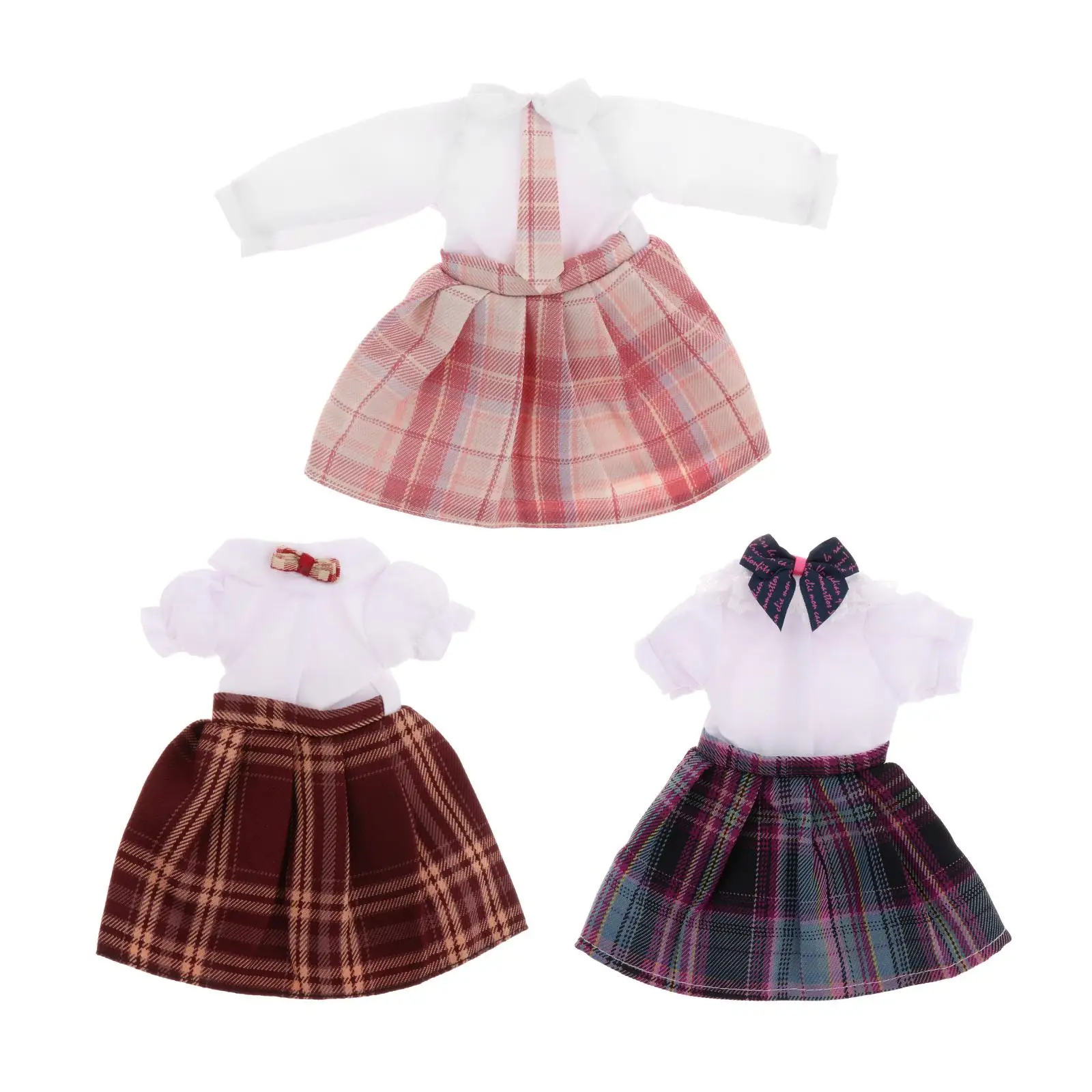 

Fashionable Dolls Clothes Dress Cloth DIY Dress Up for 31cm Doll No Doll