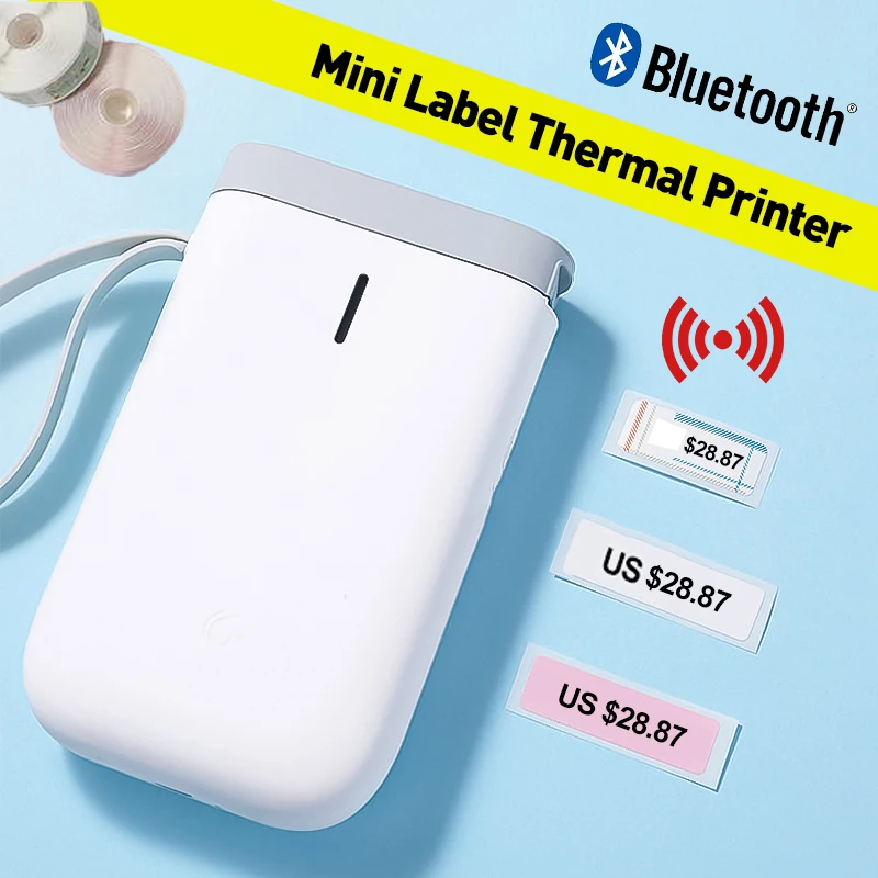 Беспроводной принтер для этикеток Niimbot D11 портативный карманный Bluetooth