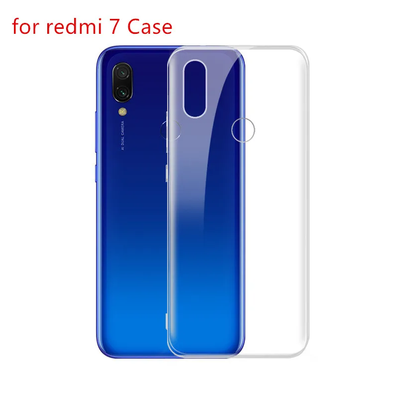 Для redmi 7 7A оболочка Прозрачный Анти падение для Note7 высокая проницаемость и