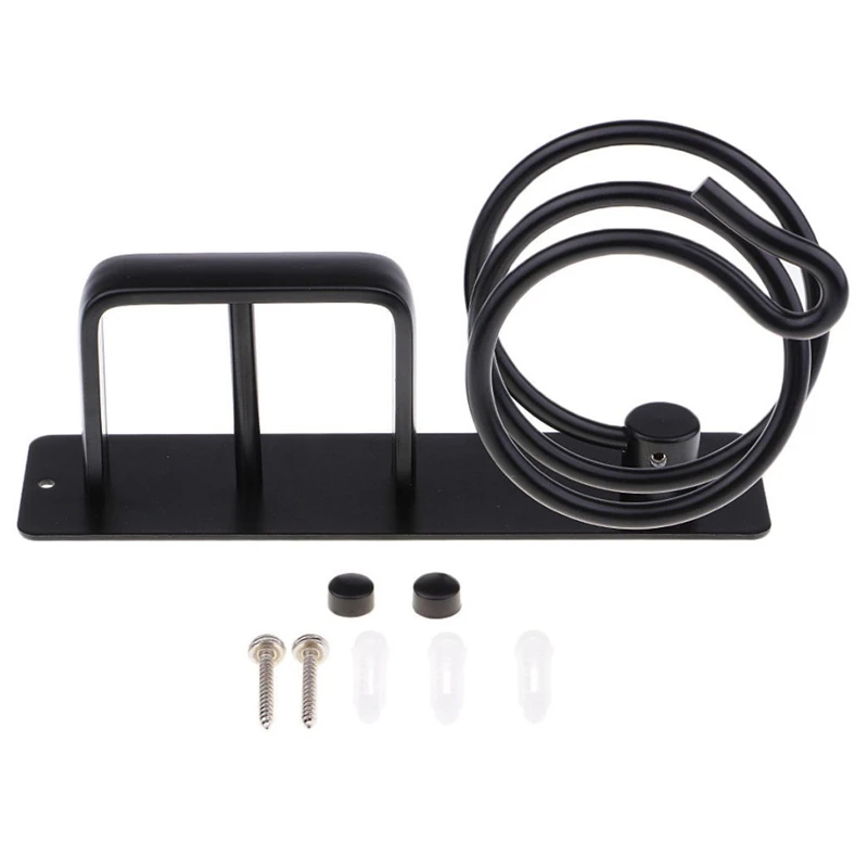 Алюминиевая настенная сушилка для волос органайзер фен выпрямитель держатель