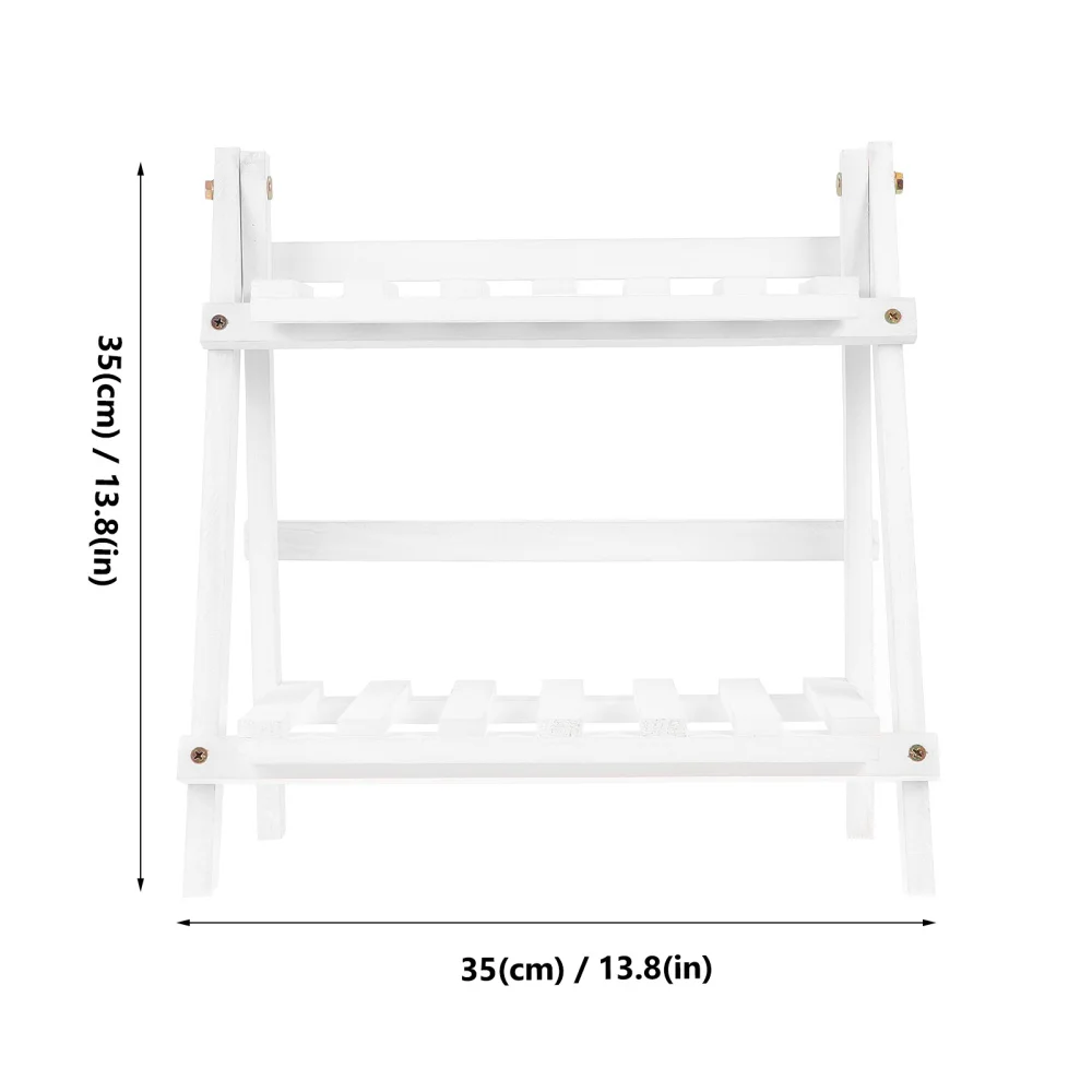 

1 Pc Multi-layer Flower Pot Bracket Wooden Potted Plant Holder Shoe Rack