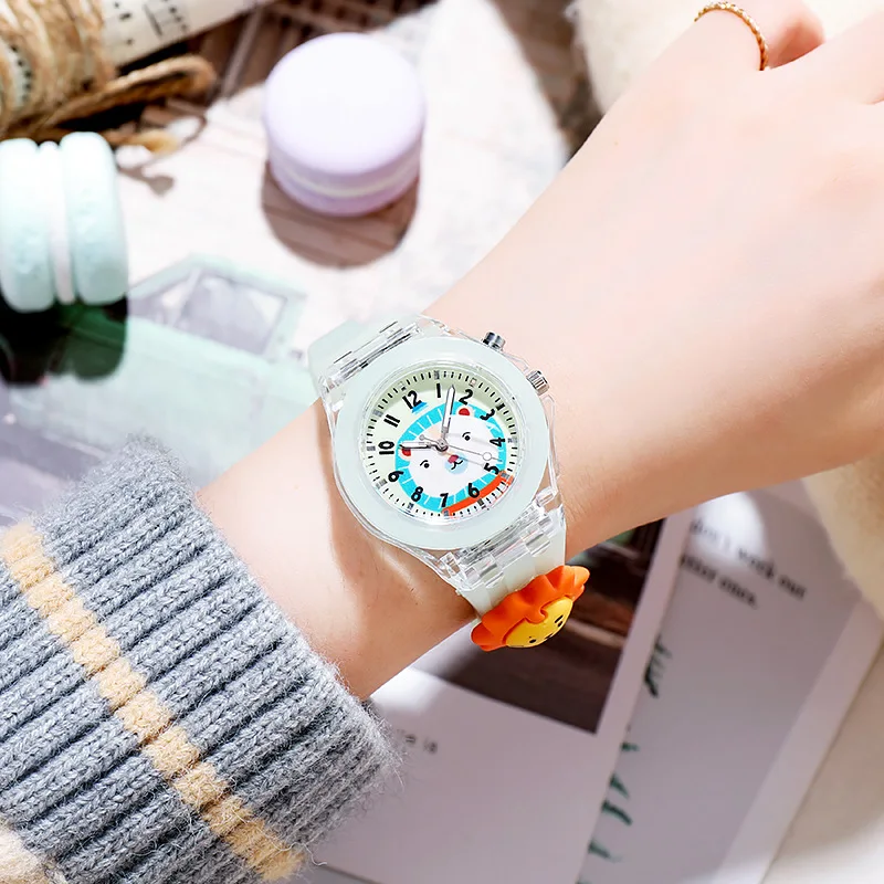 

Tier Kühlen Wahl Uhr Armband Für Jungen Mädchen Leucht Display kinder Armbanduhr 2021 Quarts Uhr Für Kinder Mode uhr