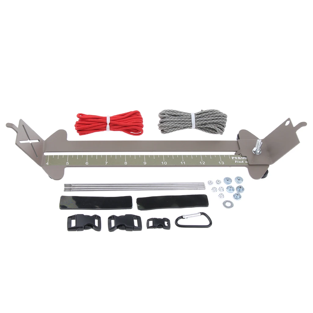 

Stainless Steel Paracord Braiding Weaving Jig Bracelet Making Parachute Tool