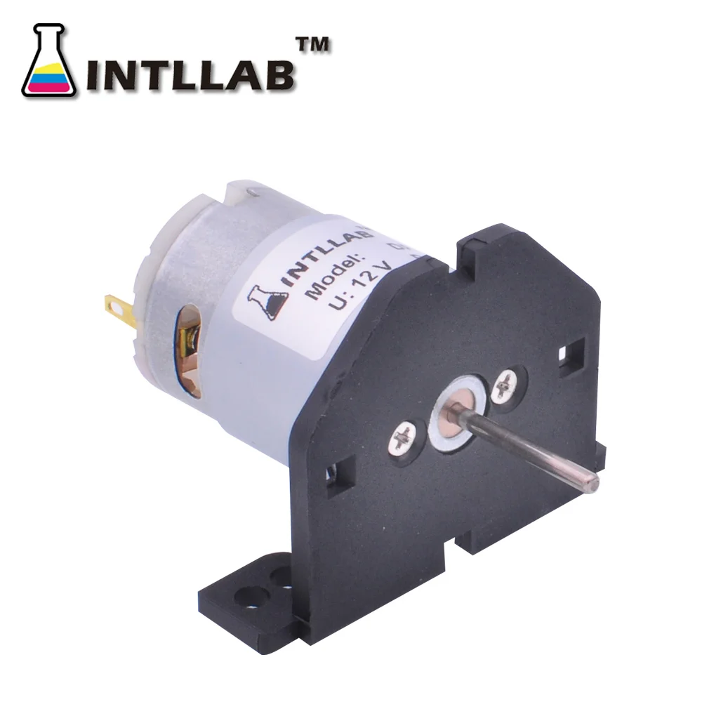 INTLLAB 12V DC перистальтический жидкий насос дозирующий для аквариума лаборатория