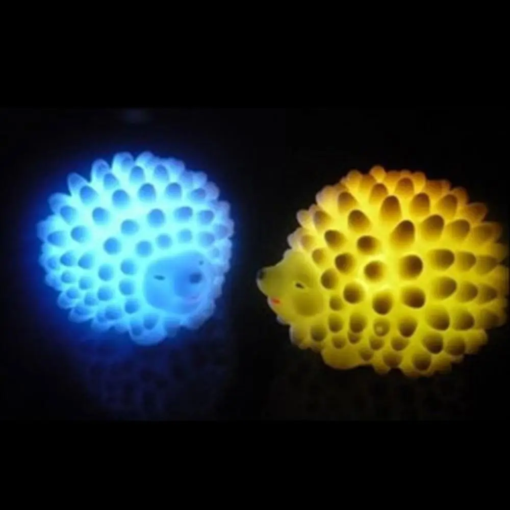 Детский светодиодный прикроватный светильник Ежик ночник настольная лампа