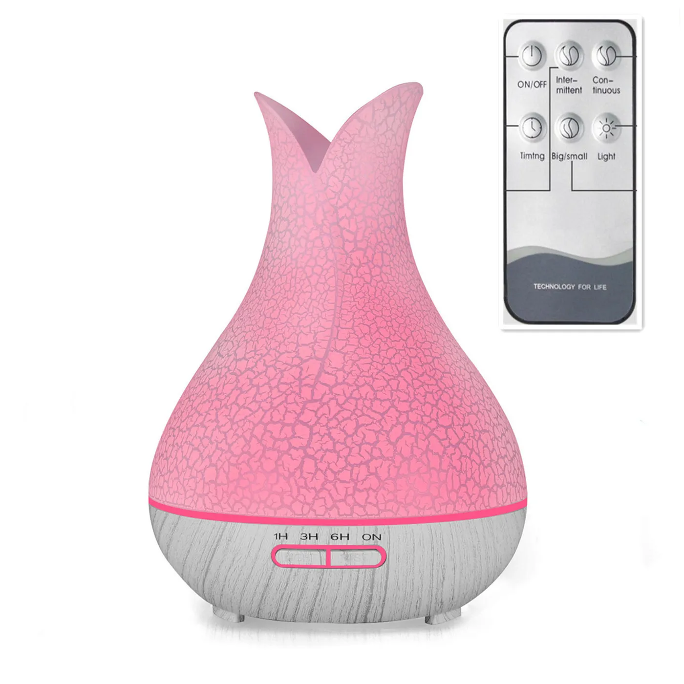 

Увлажнитель-Ароматизатор воздуха ультразвуковой, 400 мл, 7 светодиодный