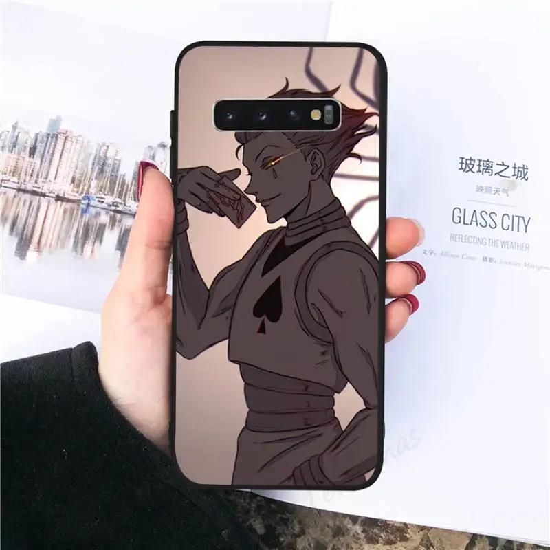 

Hisoka Hunter x Anime Phone Case For Samsung galaxy S 7 8 9 10 20 edge A 6 10 20 30 50 51 70 note 10 plus