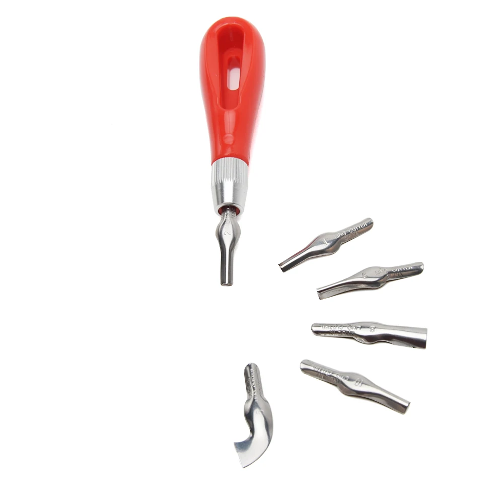 

Profession Multifunctional Practical LInoleum Cutter ABS Carving Tool School DIY Engraving Beginner Manual Art Supplies