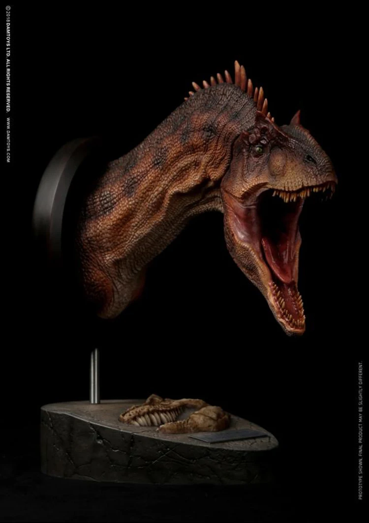 

DAMTOYS MUS010 Museum Series Dinosaur Head Statue Collectible Statue 12 inch Model