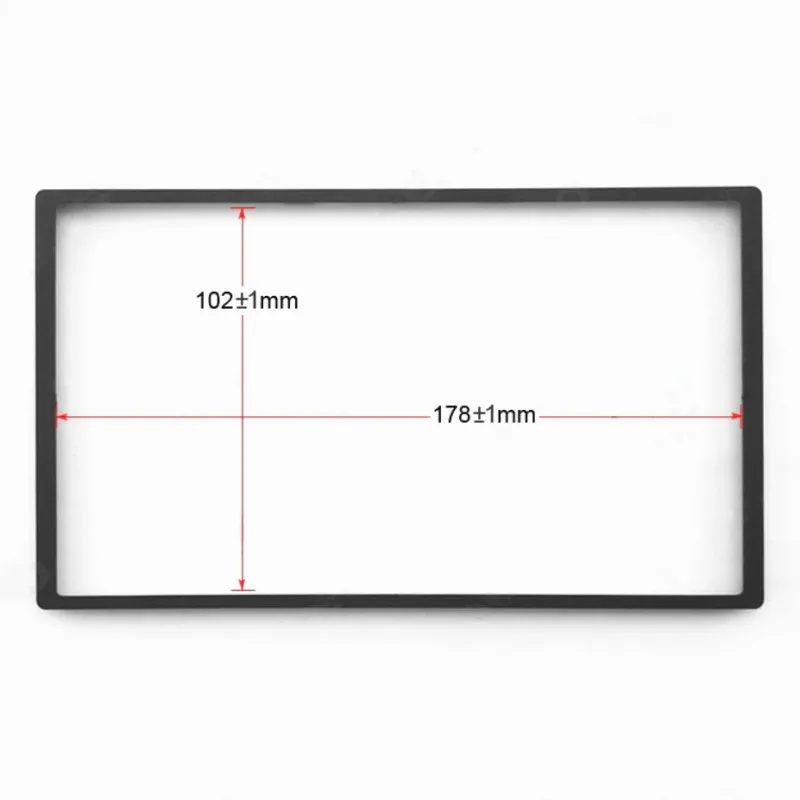 MP5 инсталяция аксессуар 103 мм 2 din рамка автомобильный мультимедийный плеер