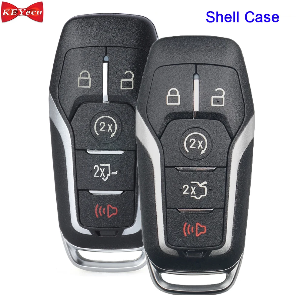 KEYECU 2x для Ford F150 F250 Edge Explorer Fusion Mustang Lincoln MKX дистанционного ключа оболочки чехол M3N